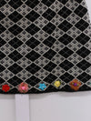 YANYAN KNITS 25 Spring/Summer ARGYLE Bandeau/Mini Skirt with Flowers YYK-YYW25-0781-HB Skirt